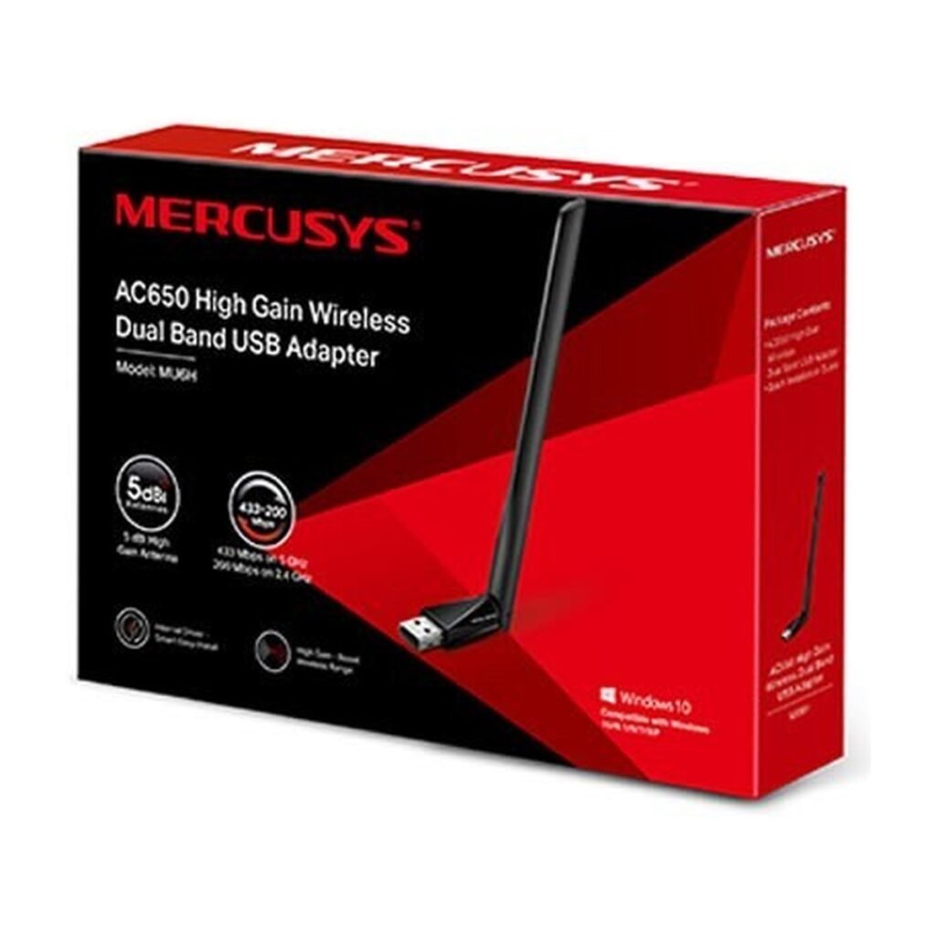 Mercusys WIFI USB AC650 DUAL BAND MU6H