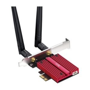 Adaptador WIFI PCIE Cudy AX5400 Tri-Band – Wifi 6E – Bluetooth 5.2 – WE3000S