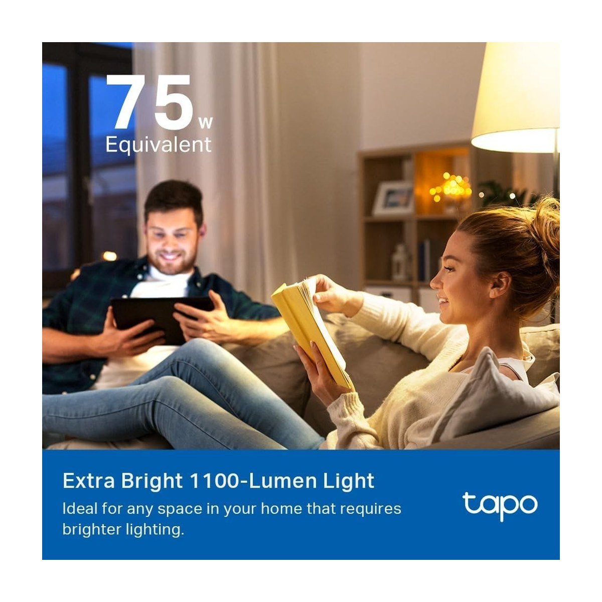 TP-Link Bombillo Inteligente Tapo Smart Wifi Multicolor – 75W
