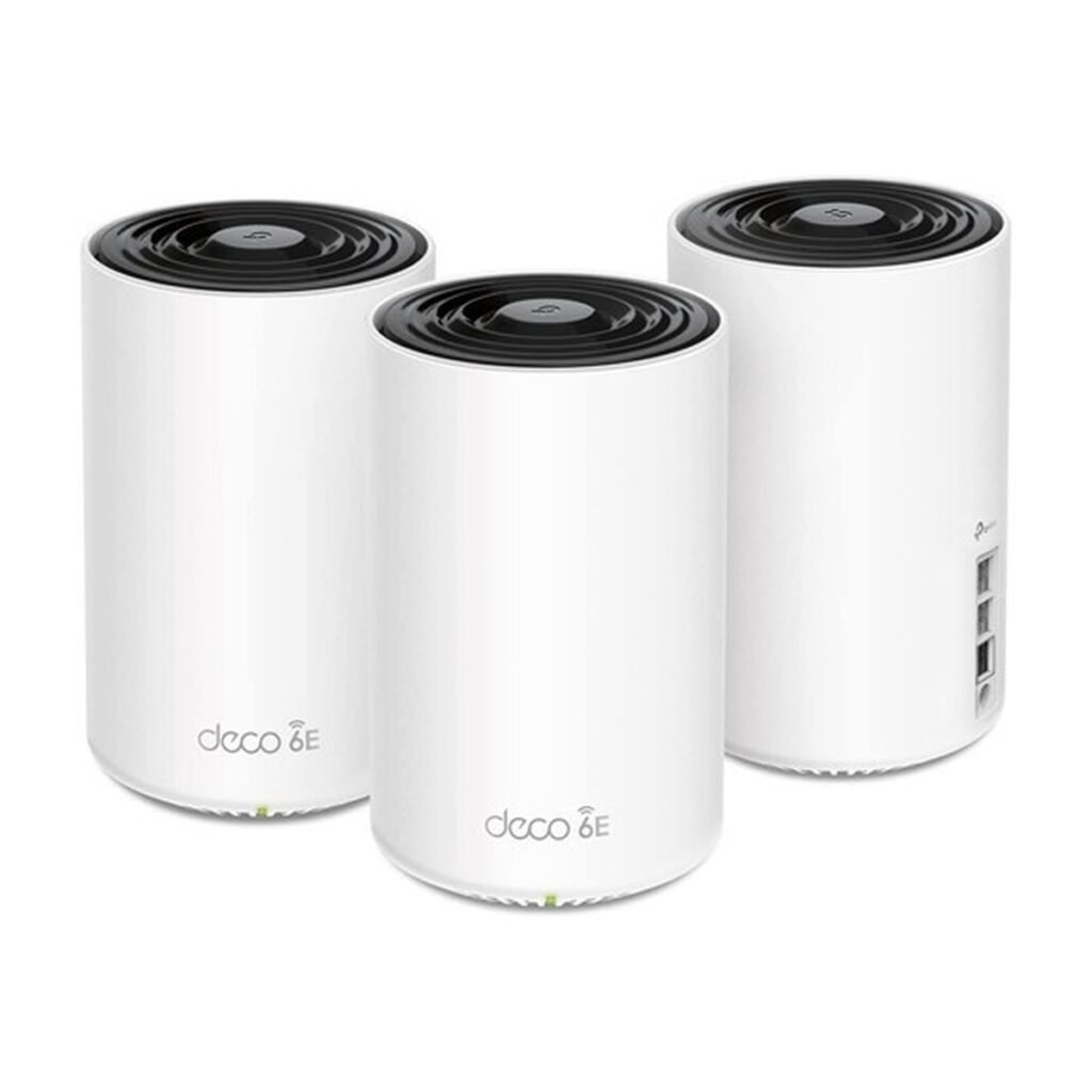 Sistema WIFI Tplink Router Deco XE75 Pro 3 Pack – AXE5400 Mesh Wi-Fi 6E