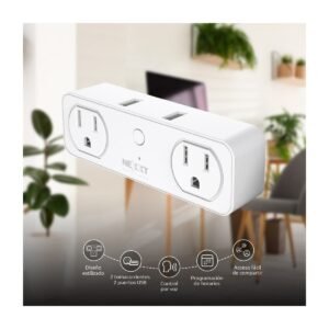 Nexxt Home Enchufe inteligente Wi-Fi 110V – NHP-D610