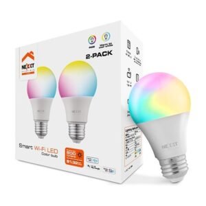 Nexxt Home Bombillo Inteligente Smart Wifi Led Color buld – NHB-C110M 2PK
