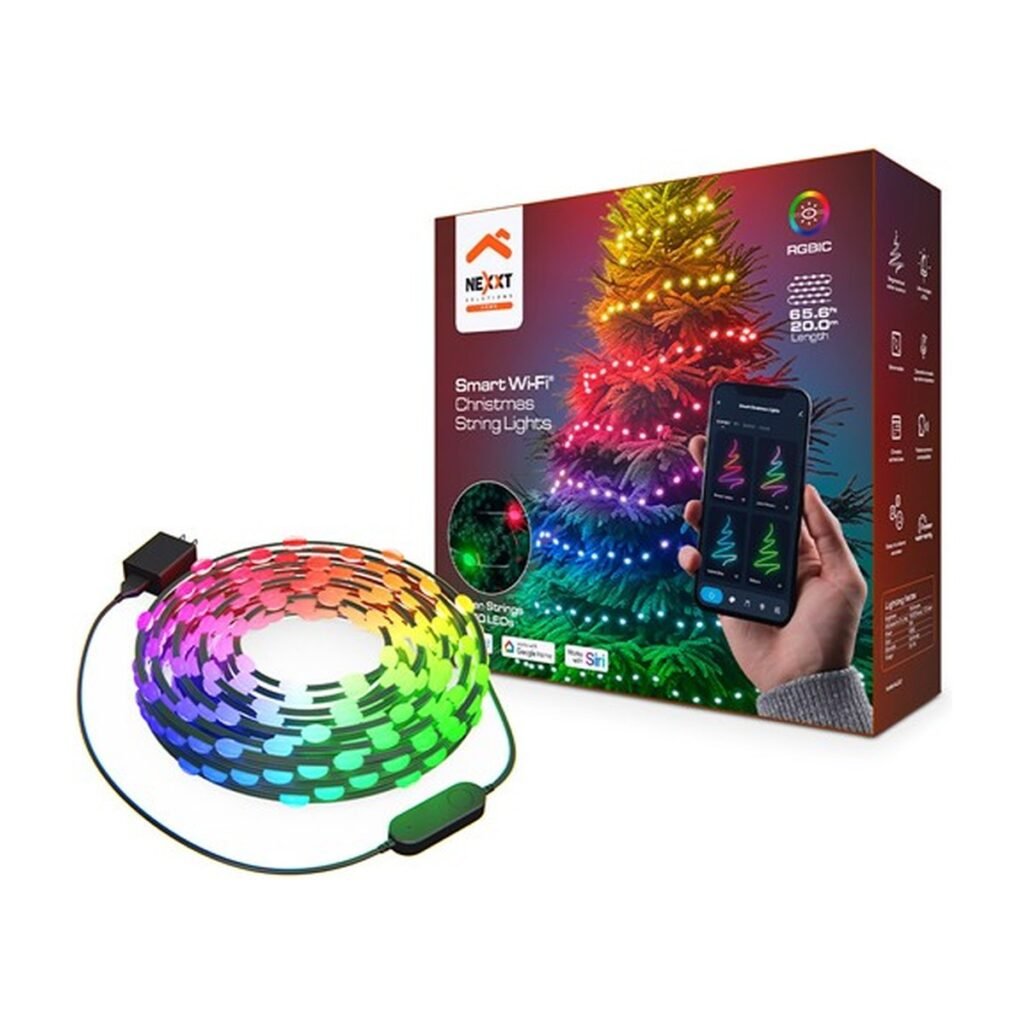 Nexxt Home Luces Navideñas Inteligentes – 20M – NHB-XL20