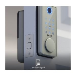 Cerradura Nexxt Smart Wifi Door Lock – Silver – NHS-D150 ST