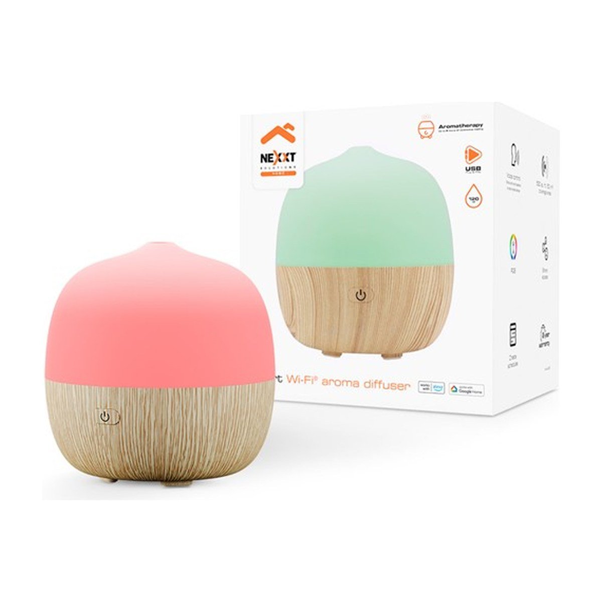Nexxt Home Difusor Smart Wifi Aroma – NHA-A300