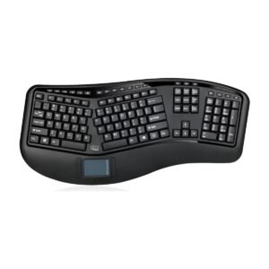 TECLADO ERGONOMICO ADESSO - CON TOUCHPAD - INALAMBRICO