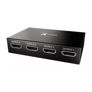 SPLITTER XTECH HDMI 4 PUERTOS 4K