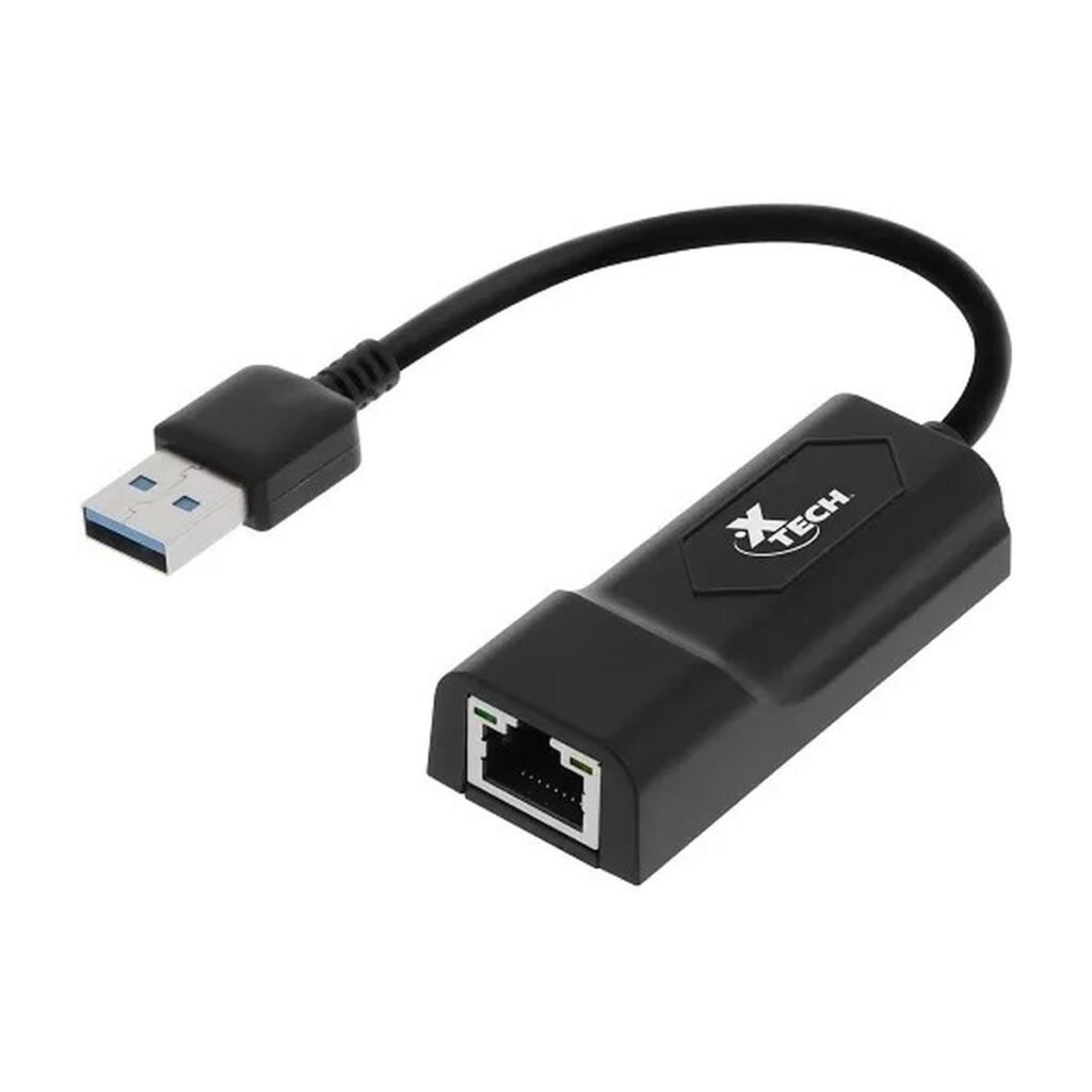 ADAPTADOR XTECH ETHERNET USB 3.0 MACHO A RJ45 HEMBRA