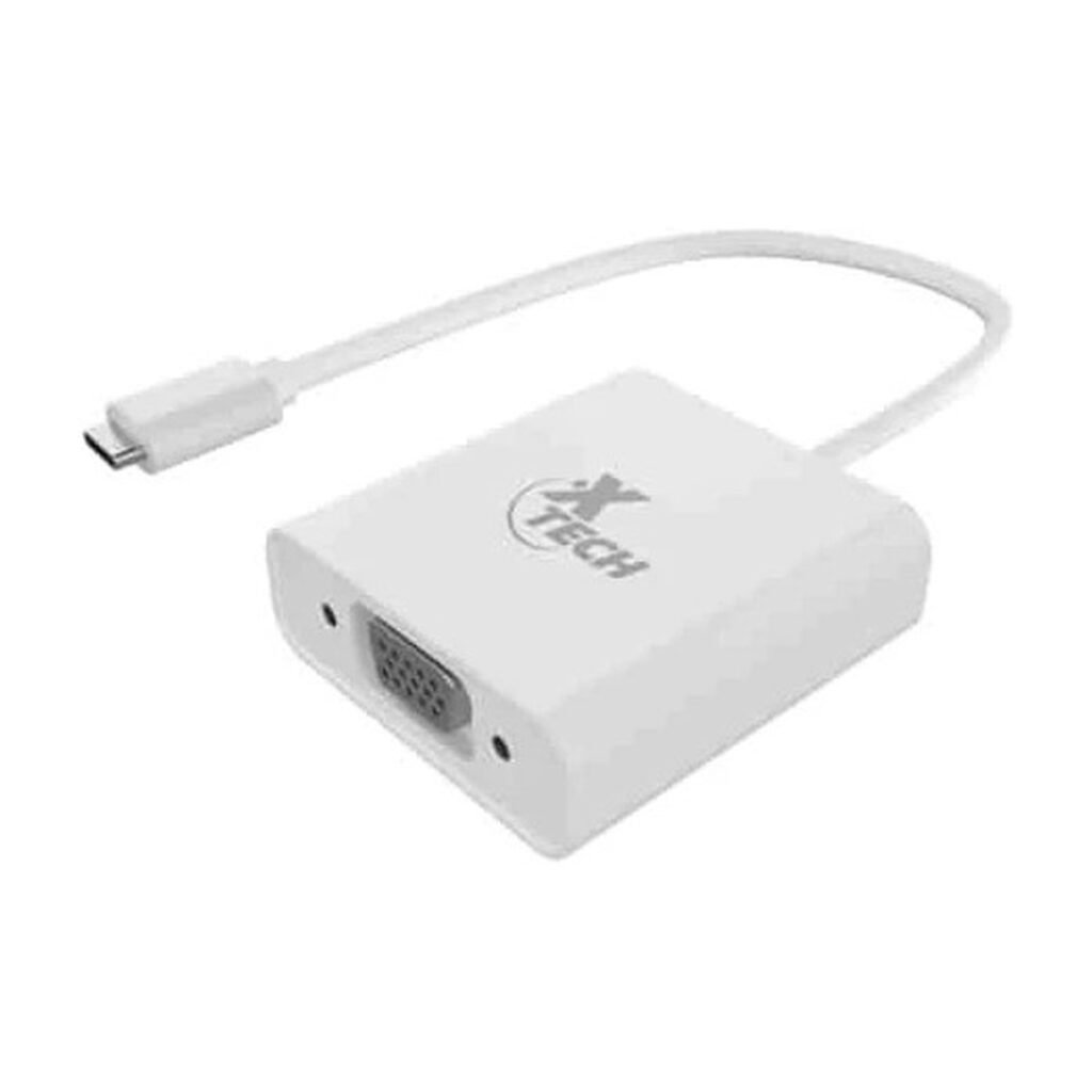ADAPTADOR XTECH USB TIPO C MACHO A VGA HEMBRA