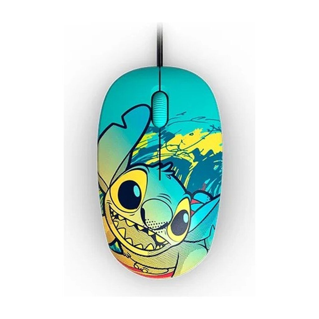 Mouse Xtech Disney Stich - Azul