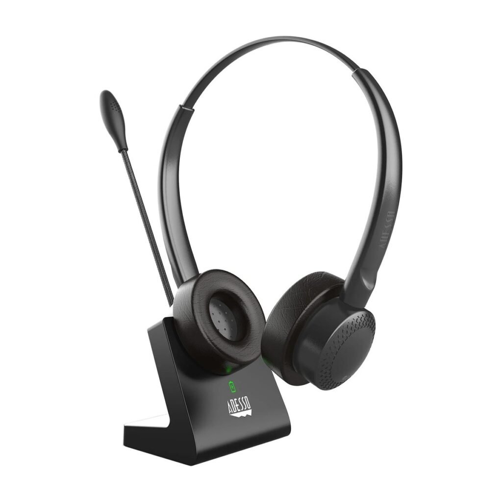 HEADSET ADESSO XTREAM P400 – BLUETOOTH – CON BASE DE CARGA