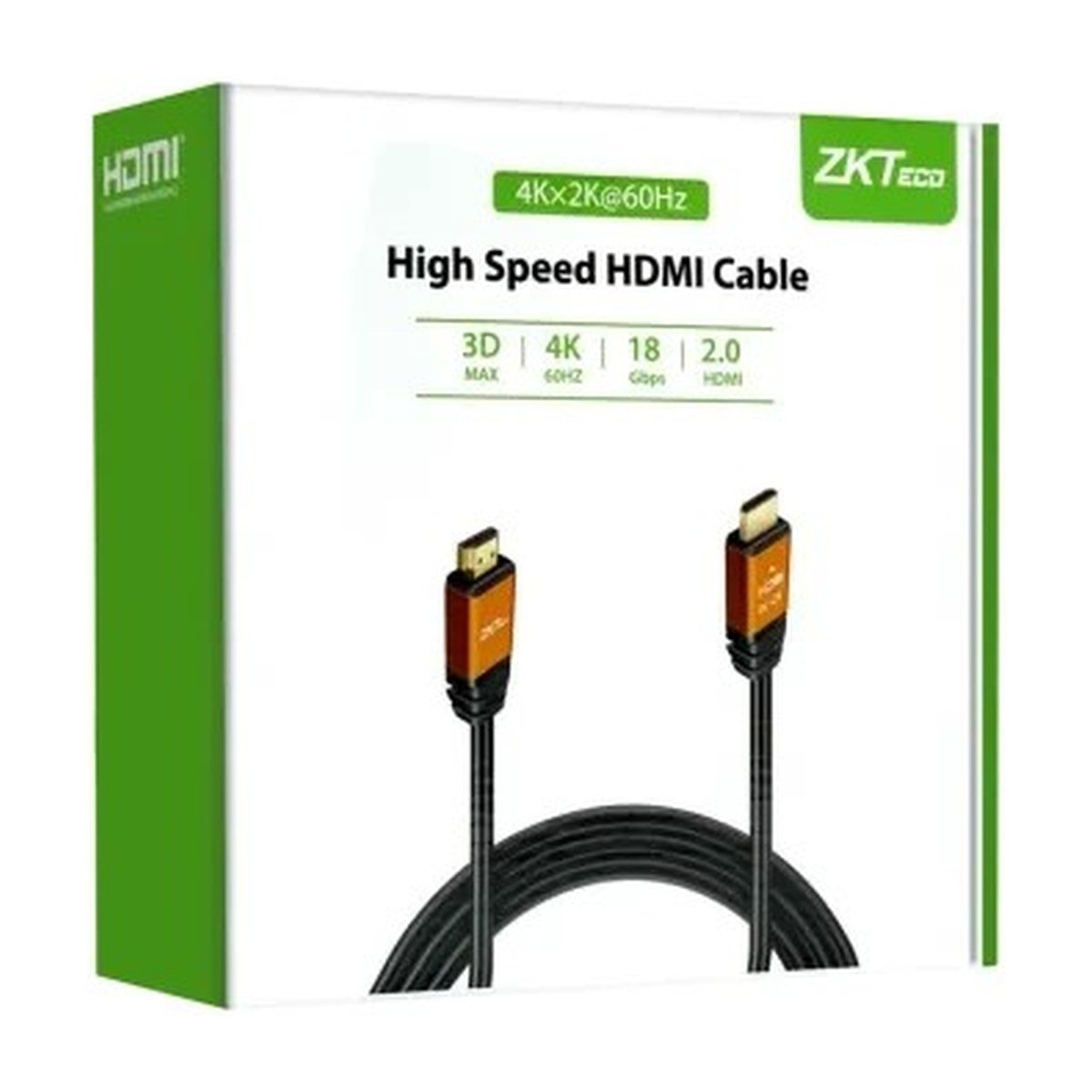 CABLE ZKTECO HDMI MACHO A HDMI MACHO – 20 M