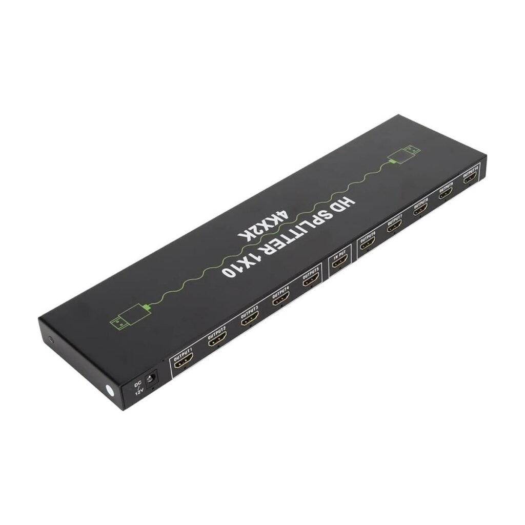 SPLITTER ZKTECO – 10 SALIDAS HDMI