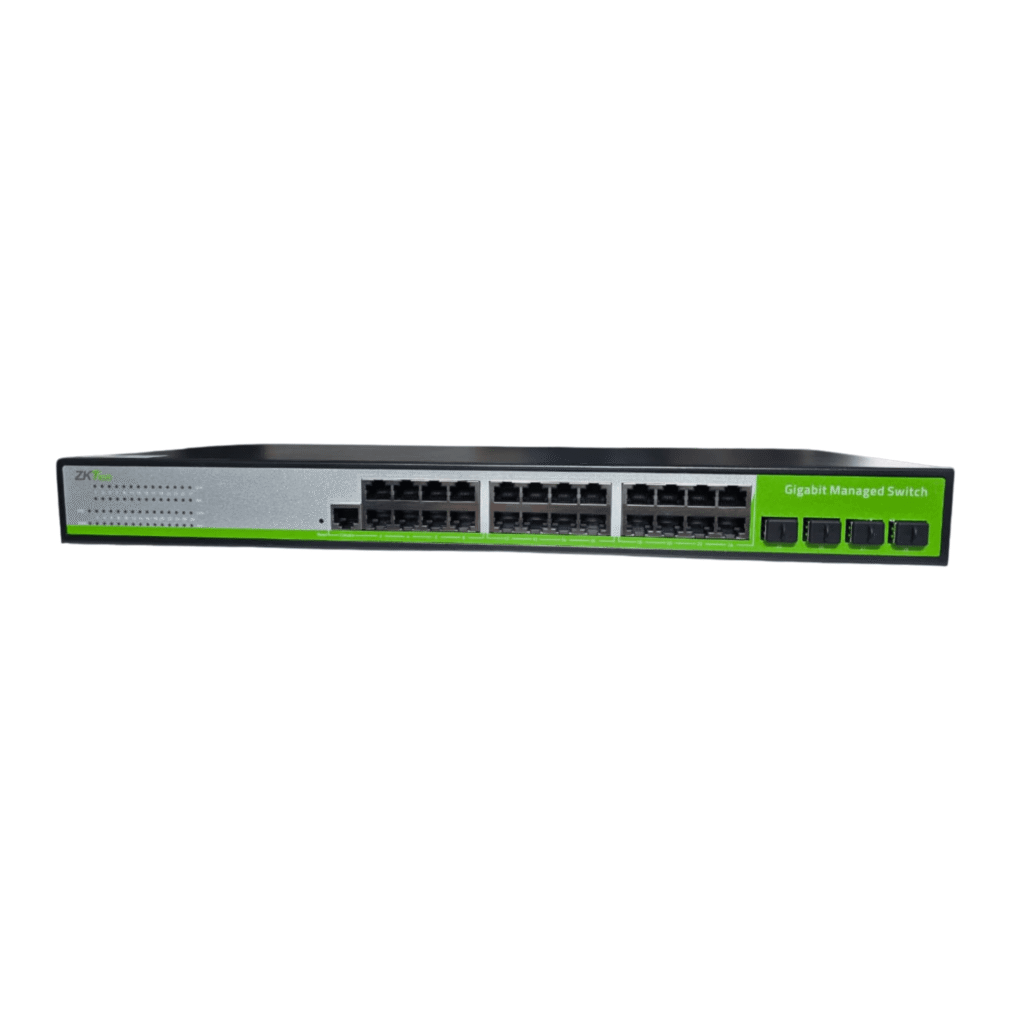 SWITCH ZKTECO 24 PUERTOS GIGABIT ADMINISTRABLE
