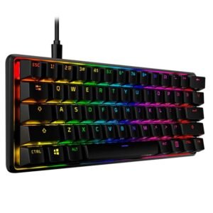 Teclado HyperX Alloy Origins 60 - Mecánico - RGB - Switch Rojo