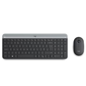 Teclado y Mouse Logitech MK470 - Inalámbrico - Español