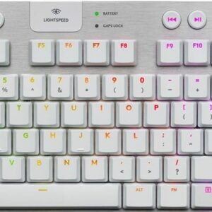 Teclado Logitech G915 Mecánico TKL Inalámbrico - Blanco
