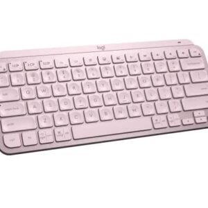 Teclado Logitech MX Keys Mini Iuminado - INALAMBRICO - ROSADO