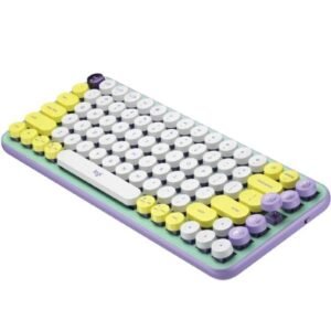 Teclado Logitech Pop Keys Mecanico - BT - Menta