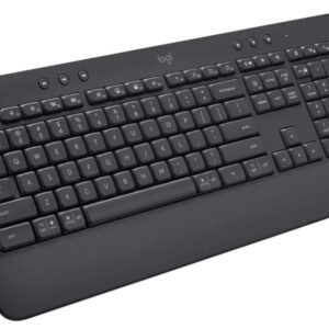 Teclado Logitech Signature K650 - Inalámbrico - Grafito - Esp