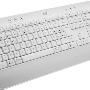 Teclado Logitech Signature K650 - Inalámbrico - Blanco - Esp