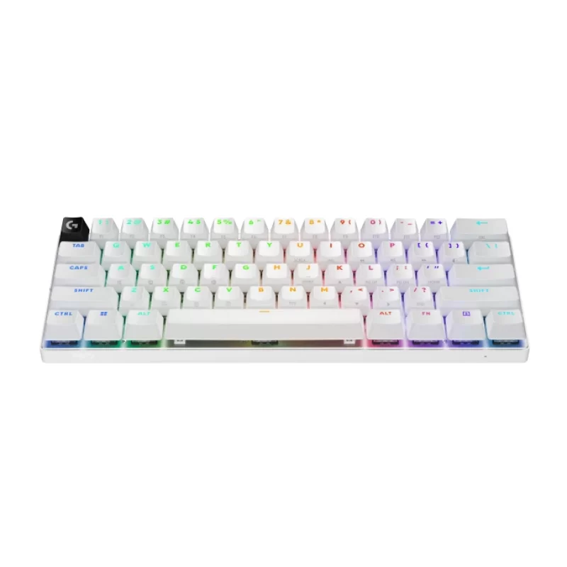 Teclado Logitech Gaming PRO X 60 Lightspeed - Blanco - Esp