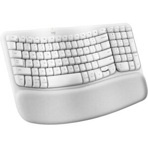 Teclado Logitech Ergo WAVE KEYS - INALAMBRICO - BLANCO
