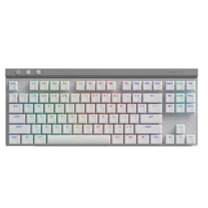 Teclado Logitech G515 Lightspeed - TKL - Blanco