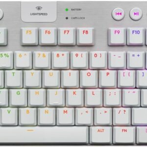 TECLADO GAMING LOGITECH G915 X LIGHTSPEED TKL - BLANCO