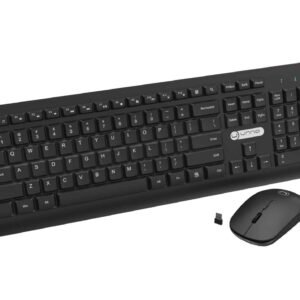TECLADO Y MOUSE UNNO KLASS - INALAMBRICO - INGLES