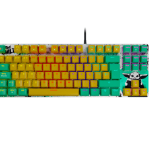 TECLADO GAMING PRIMUS BALLISTA 81T – STAR WARS GROGU – CAFE