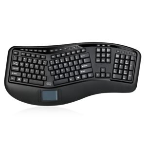 TECLADO ERGONOMICO ADESSO - CON TOUCHPAD - INALAMBRICO