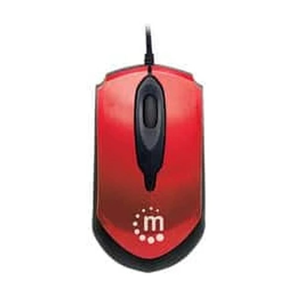Mouse Manhattan Edge Rojo USB