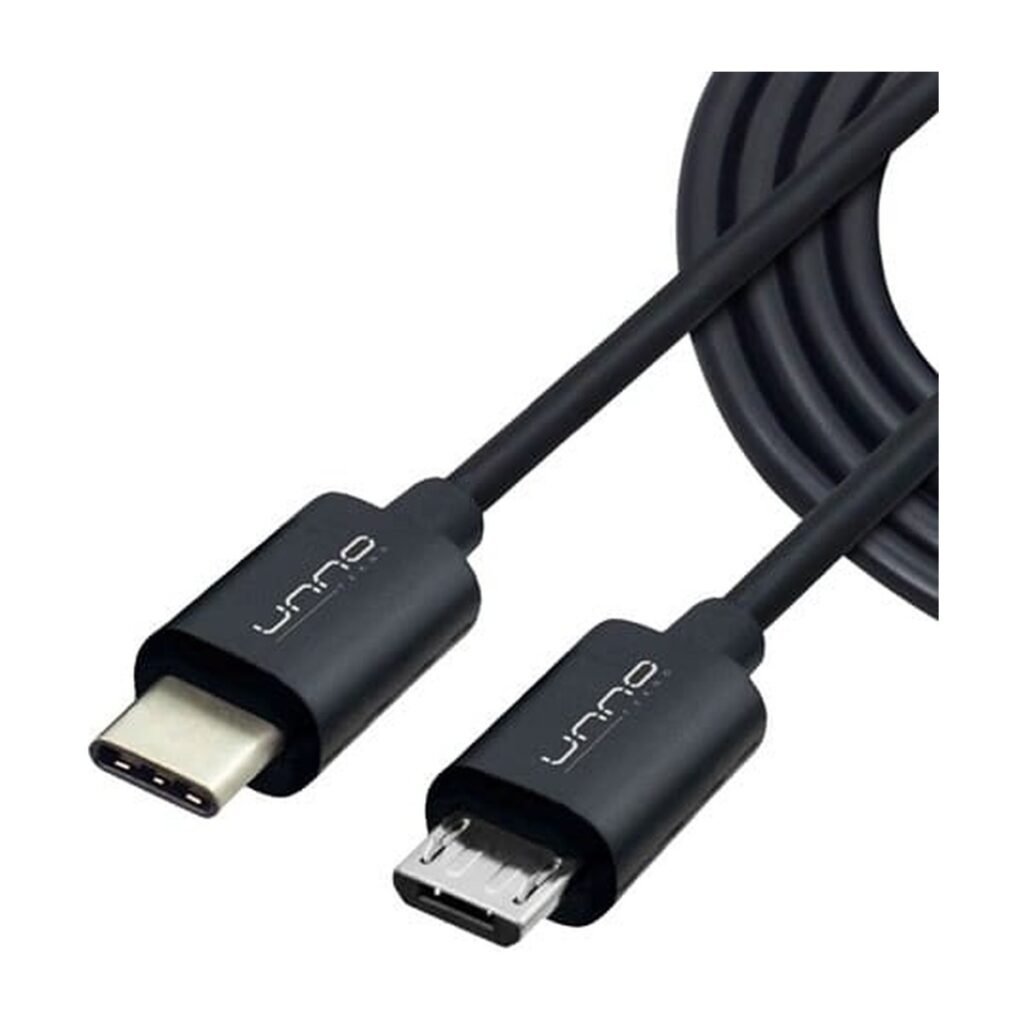 Cable UNNO Tipo C a Micro USB – 1.5m – CB4058BK