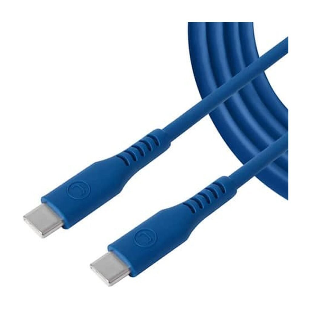 Cable Unno Tekno Tipo C a Tipo C – Azul – CB4073BL