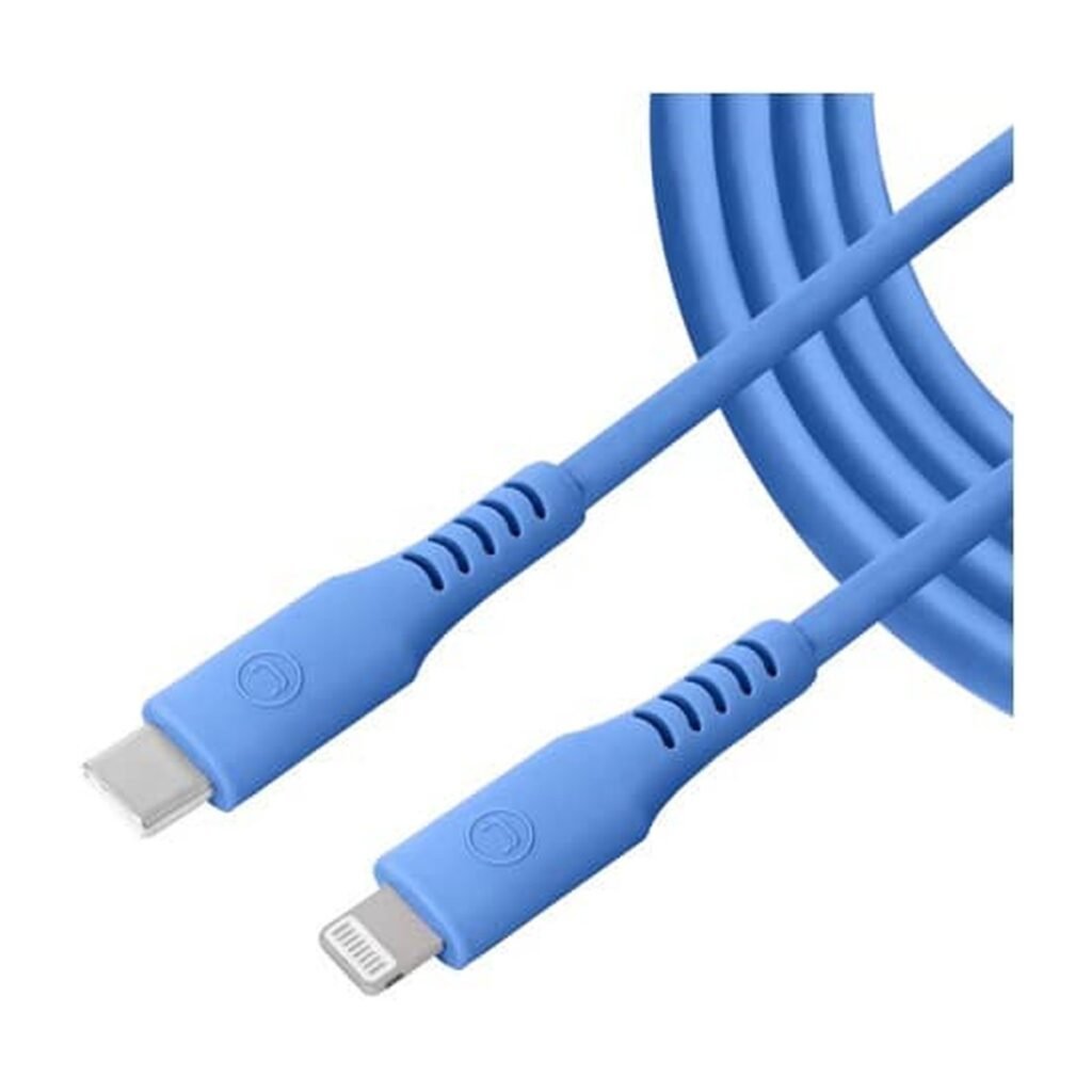Cable Unno Tekno Tipo C a Lightning – Azul 1.5m – CB4074BL