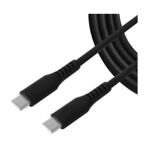 Unno Tekno Cable USB-C a USB-C – Ultra Charge – Negro – 1.5m