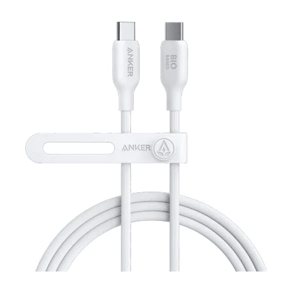 Cable Anker 544 240W USB-C a USB-C – Blanco – A80F1H31