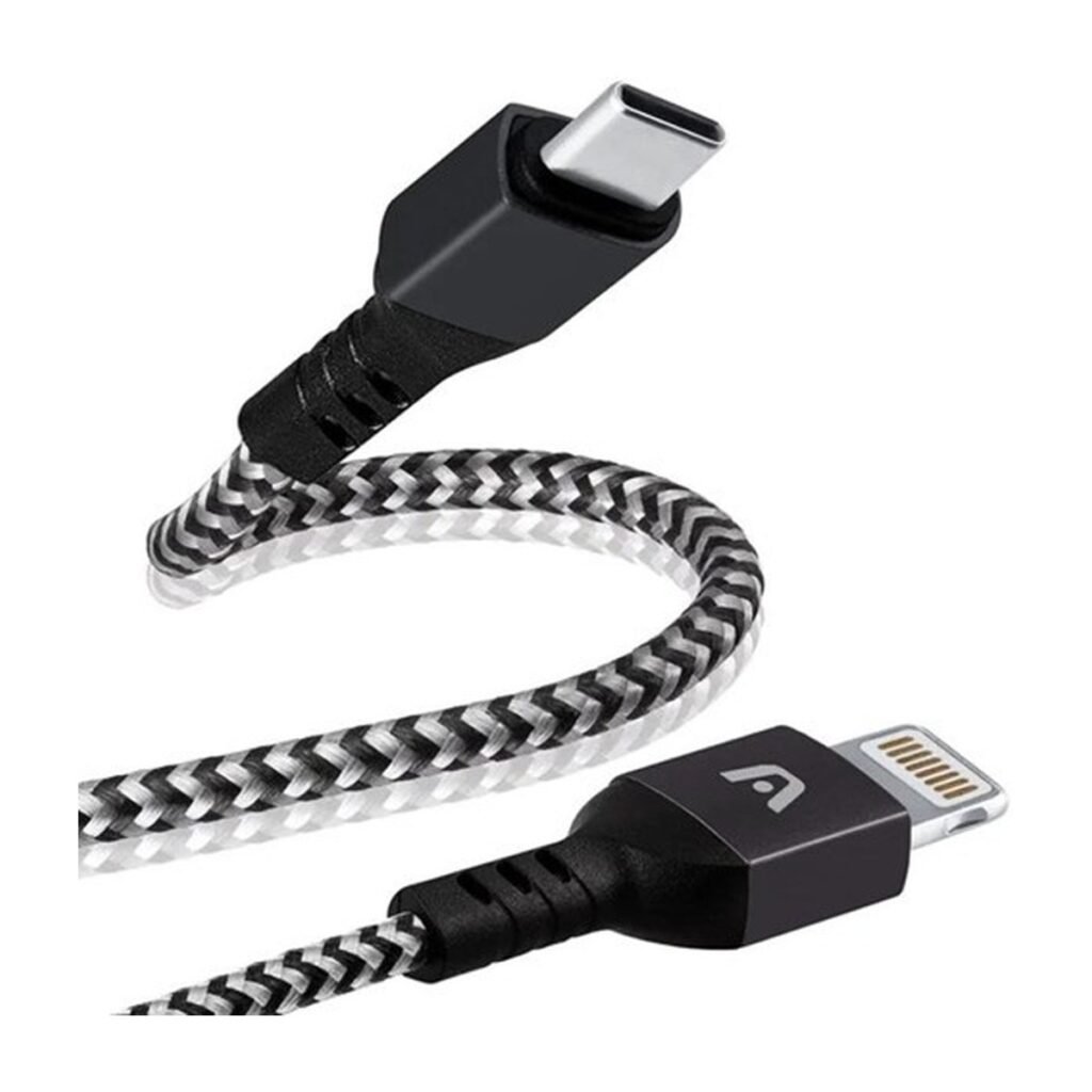 Cable Argom Tipo C a Lightning 18W Nylon – 1.8M – ARG-CB-0024BK