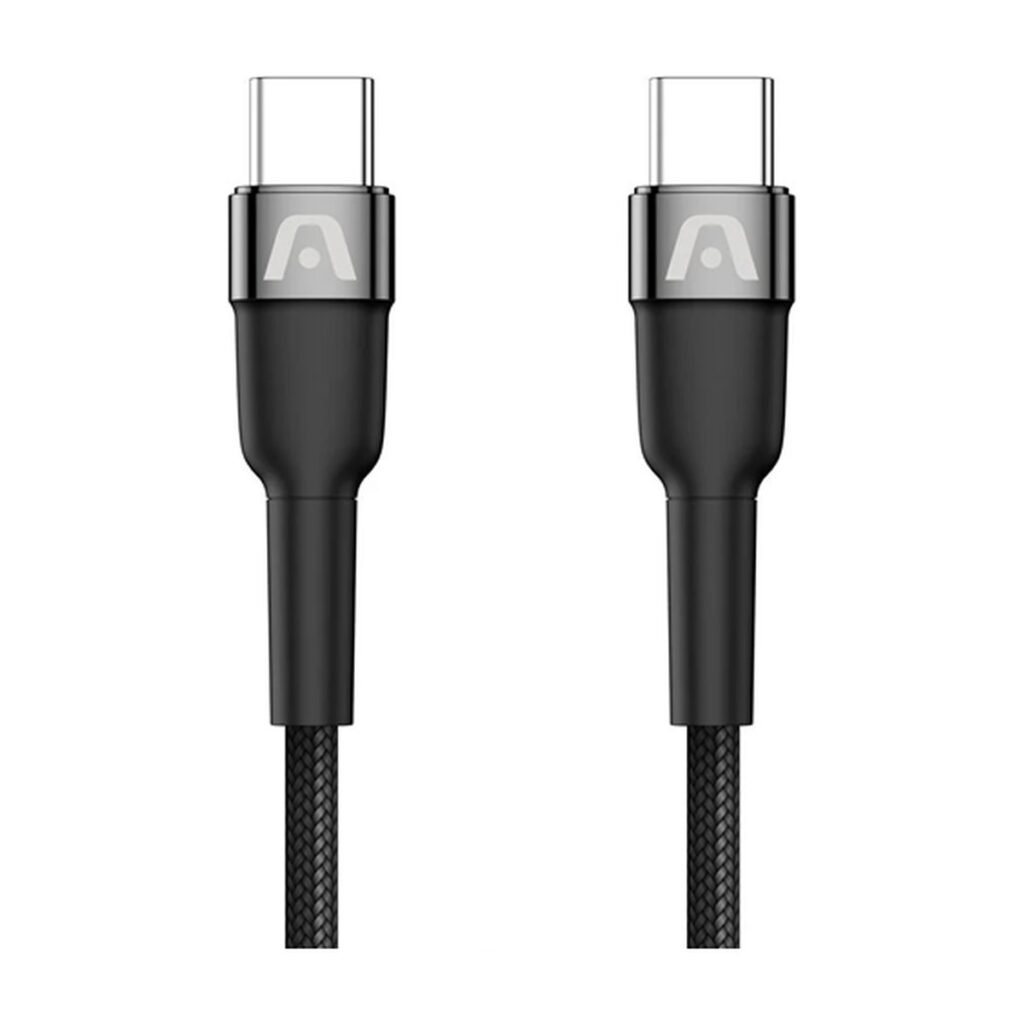 Cable Argom Dura Speed 240W Ultra Fast Charce & Sync Cable – Tipo C a Tipo C – 3M – Negro – ARG-CB-0074BK