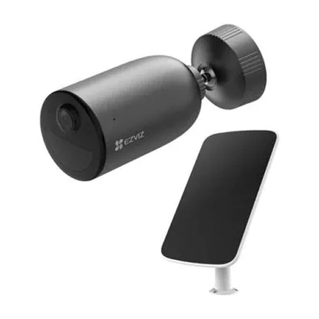 Ezviz Camara Inteligente Con Panel Solar EB3 – 2K – WIFI – Negro – EZEB3SPR200