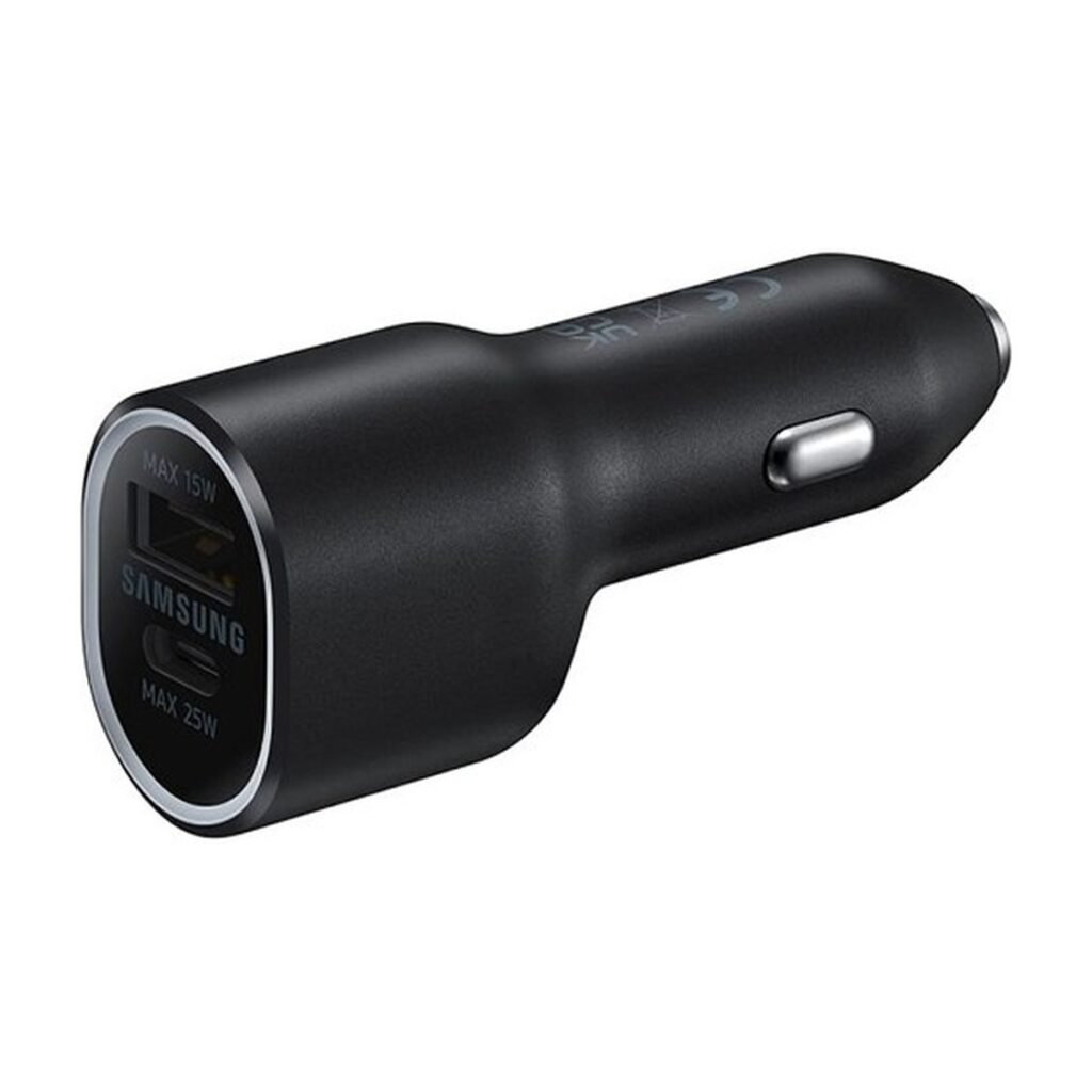 Cargador Samsung 25W & 15W Car Charger Duo – Negro – EP-L4020NBEGWW