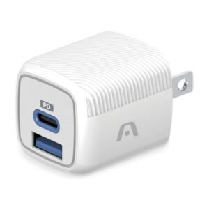 Argom Volta P38 Fast Charge 38W Dual Port Compact Design – Blanco – ARG-AC-0116WT