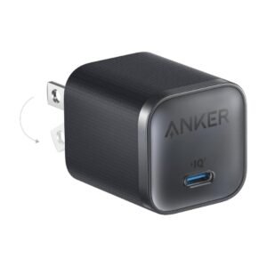 Anker Cargador Nano Compact USB-C 45W – Negro