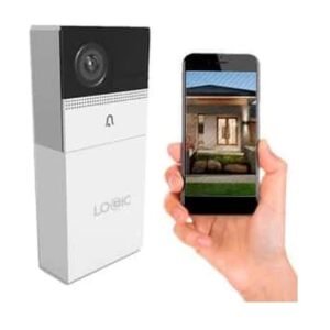 Timbre con Cámara Logic Inteligente WiFi – Blanco