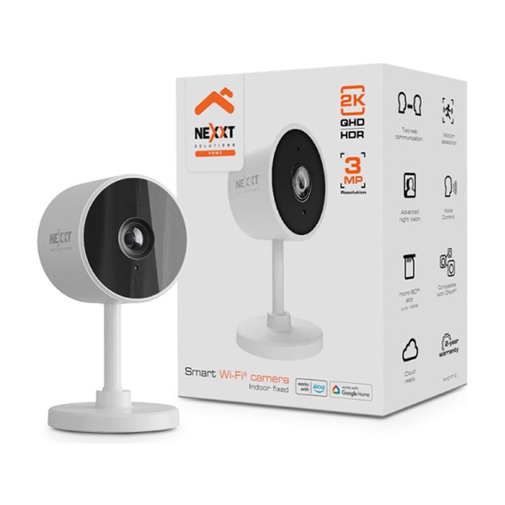 Nexxt Home Smart WI-FI Indoor Fixed – 2K – 3MP
