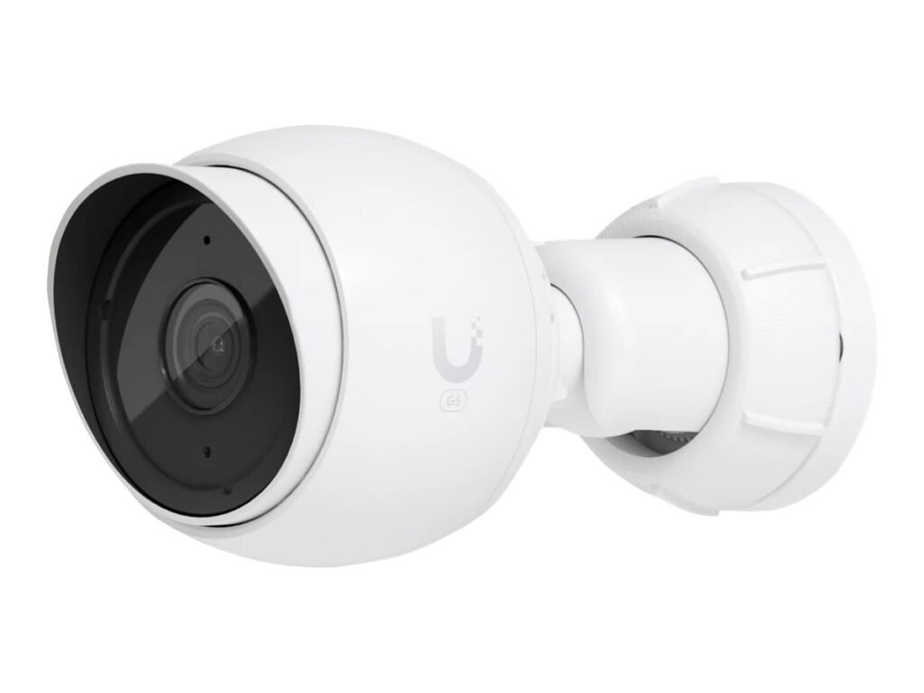 CÁMARA IP UBIQUITI UNIFI PROTECT G5 BULLET – 5MP 2K – POE – AUDIO – BLANCO