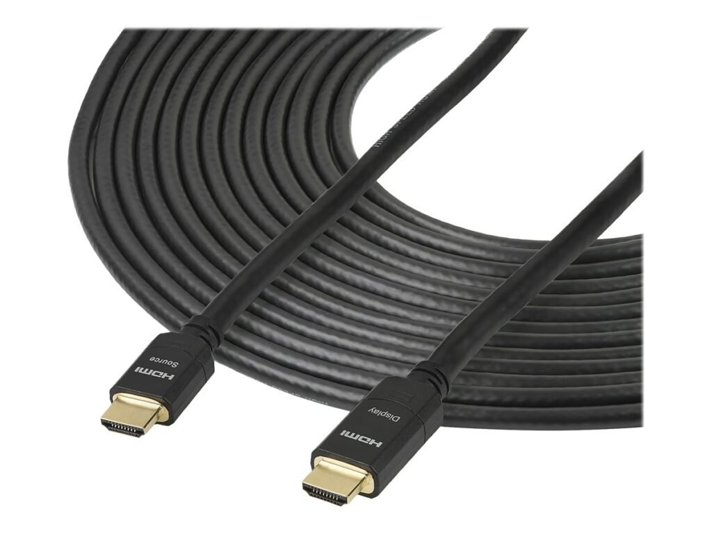 CABLE HDMI ACTIVO STARTECH.COM HDMM20MA – 20 M – 4K – CL2 – NEGRO