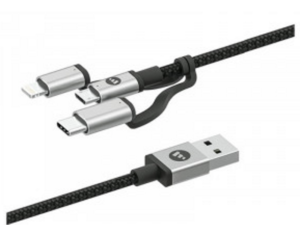 CABLE USB MOPHIE – 1 M – NEGRO