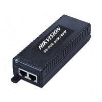 INYECTOR POE HIKVISION 30W – HASTA 100 M – RJ45 10/100/1000 MBPS